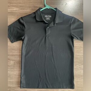 Náuticas Quick Dry Shirt Sleeve Performance Stretch Boys Polo Size M (10/12).